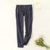 Của phụ nữ Châu Âu và Hoa Kỳ xuất khẩu khuyến mãi denim quần eo thẳng qua mỏng hoang dã jeans có kích thước lớn F302C thoi trang nu Quần jean