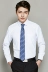Mùa xuân và mùa thu áo sơ mi trắng nam dài tay áo sơ mi mỏng Hàn Quốc kinh doanh áo sơ mi màu rắn cộng với phân bón XL công cụ chuyên nghiệp Áo