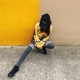 Hàn Quốc ins đầu gối stovepipe vớ hai thanh sọc đỏ và đen Harajuku đường phố bắn thể thao chic chữ cô gái mát mẻ vớ triều Vớ giảm béo