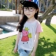 Quần áo trẻ em mới 2018 trẻ em mùa hè của t-shirt ngắn tay nam cotton boy mùa hè Hàn Quốc phiên bản của áo sơ mi nữ bé Wang Wang đội