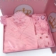 Bộ quà tặng cho bé mùa đông Bộ đồ cho bé sơ sinh Bộ đồ lót công chúa dày đặc Hare Baby Full Moon Gift 100 ngày