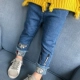 Hỏng mã 2019 bé gái mới mặc quần jean mùa thu quần áo trẻ em quần bé bình thường quần bé xuân hè 1-2 tuổi 3 - Quần Quần
