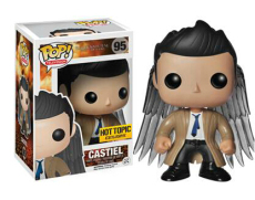 Игрушка-аниме funko pop!邪恶力量spn天使castiel限定公仔 翅膀卡玩具