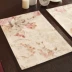 Châu Âu Mỹ thực phẩm phương Tây mat vải cách nhiệt pad bữa ăn coaster bảng mat món ăn mat trà mat mô hình phòng tùy chỉnh placemat Khăn trải bàn
