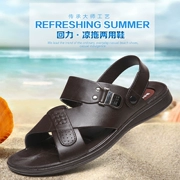 Dép nam mùa hè giày đi biển không thấm nước chống mòn giày thông thường thanh niên nam ngoài trời trượt chống trượt dép