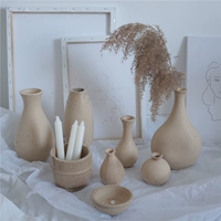 Wind Sruck Vase Retro сделан старым изготовленным из грубых древесных композитных технологий.