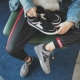 Mùa thu 2018 Giày nam Hàn Quốc màu đen và trắng tương phản nền tảng giày thể thao đường phố hip hop sinh viên thấp để giúp giày thủy triều Giày thấp