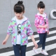 Quần áo trẻ em cô gái áo mùa xuân 2018 mới Hàn Quốc phiên bản của công chúa nữ áo sơ mi trẻ em áo khoác trẻ em cô gái nhỏ quần áo Áo khoác