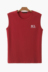 Phương thức căng mùa hè không tay t-shirt XL bóng rổ vest triều triều chất béo cotton thể thao vai rộng vest nam Áo vest cotton