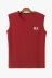 Phương thức căng mùa hè không tay t-shirt XL bóng rổ vest triều triều chất béo cotton thể thao vai rộng vest nam