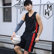 Mùa hè đồng phục bóng rổ phù hợp với thanh niên không tay thể thao phù hợp với ánh sáng thoáng khí đôi phải đối mặt với thể thao vest quần short