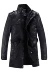 Mùa thu và mùa đông nam phần dài cộng với nhung da Hàn Quốc phiên bản của mỏng da áo gió áo khoác thanh niên đầu máy PU leather jacket triều