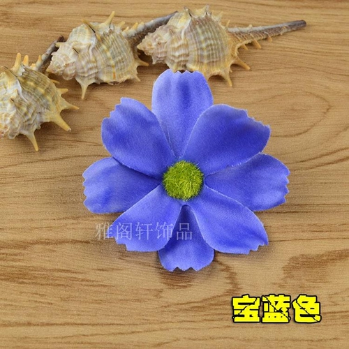 DIY Симуляция Цветочный цвет персидский хризантема фальшивый цветочный головка шелковая ткань цветочные шляпы и туфли с капюшоном декоративное украшение дома 7 см.