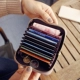 Châu âu và Hoa Kỳ lớp đầu tiên da dây kéo gói thẻ của phụ nữ đơn giản organ gói thẻ da đa thẻ tín dụng gói thẻ gói thẻ ví nam pedro Chủ thẻ
