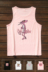 Ulzzang vài bông vest màu hồng nghịch ngợm leopard tide thương hiệu áo hồng cộng với phân bón XL nam giới và phụ nữ T-Shirt Áo vest cotton