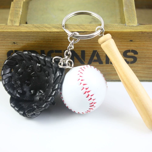 Бейсбольная подвеска, комплект, маленький сувенир, бейсбольный брелок, подарок на день рождения