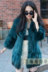 Haining 2018 mới mùa thu và mùa đông nữ scorpion fox fur đoạn dài chín điểm tay áo fur coat fur một đặc biệt cung cấp áo parka zara nữ lót lông Faux Fur