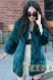Haining 2018 mới mùa thu và mùa đông nữ scorpion fox fur đoạn dài chín điểm tay áo fur coat fur một đặc biệt cung cấp