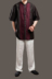 Cao cấp của nam giới Tang phù hợp với mùa hè ngắn tay áo boutique Xiangyun Trung Quốc phong cách cổ áo sơ mi lụa trang phục dân tộc Trang phục dân tộc