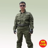 Осенний хлопковый лонгслив для работы, антистатический комплект, защита от ожогов