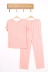 Phương thức bông đồ ngủ nữ mùa hè mỏng lỏng ngắn tay giản dị dịch vụ nhà hai mảnh T-Shirt quần phù hợp với Bộ Pajama