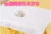 Chi phí thấp khuyến mãi bông tấm nhỏ giường vẻ đẹp trải giường với khăn vuông lỗ khăn lỗ khăn gối khăn tùy chỉnh-thực hiện mở