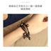 Handmade gốc nhiều lớp retro Sen Anklet Bells Trang sức Quà tặng Quà tặng lẫn nhau Wild National Wind Bracelet Women - Vòng chân vòng chân bạc tây tạng Vòng chân