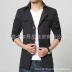 Áo ngắn nam Nizi áo khoác nhung nam trung niên mùa xuân và len mùa thu Phiên bản Hàn Quốc của áo khoác dành cho giới trẻ áo khoác Nizi