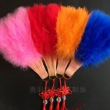 Бутик бесплатная доставка сгущенной полной бархатной фанаты вентилятора сцены перья перья вентилятор фанат фанат Cheongsam Catwatch Show