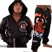 Quần áo dài tay chống UFC MMA Thái Lan áo len đấm bốc hoodie Muay Thai quần thể thao chiến đấu toàn diện - Thể thao lông cừu / jumper