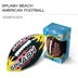 Chính hãng winmax tiêu chuẩn cạnh tranh 9th ngọn lửa bãi biển 10.5 inch inflatable bóng đá Mỹ nhiều trò chơi bóng bầu dục