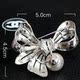 Nhật Bản và Hàn Quốc Pearl 100 phù hợp với thời trang áo len retro phù hợp với áo khoác nữ pin trâm cài lụa trâm cài cổ áo trâm cài áo cao cấp Trâm cài