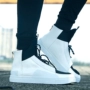 Giày cao gót trắng nam phiên bản Hàn Quốc của xu hướng giày thể thao mùa đông nam hoang dã Giày thủy triều giày cotton nam cộng với nhung ấm giày anta nam