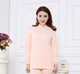 Ligong Minqiu thương hiệu cotton nửa cao cổ áo ấm của phụ nữ áo sơ mi top (top) Áo ấm