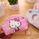 Dễ thương phim hoạt hình kitty coin purse zip túi đồng xu sinh viên sáng tạo ladies mini wallet key bag