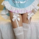 Dễ thương của Nhật Bản cung ren garter sexy ladies ren sling COS ba (không bao gồm vớ