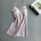 Hàng ngày đặc biệt mùa hè ren đồ ngủ phụ nữ tình dục với ngực pad nightdress ống đầu dây đeo trang phục dịch vụ nhà