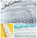 Скандинавское детское хлопковое одеяло для взрослых, пододеяльник, комплект, 3 предмета, 4 предмета