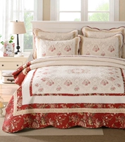 Mới Châu Âu bông chần giường bìa mảnh duy nhất giường bìa ba bộ của bông rửa sạch bông tấm có thể được rửa sạch drap giường đẹp