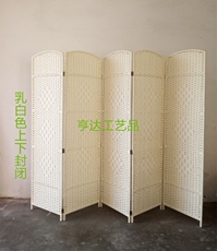 ширма Соломенные панели стены гостиной вход