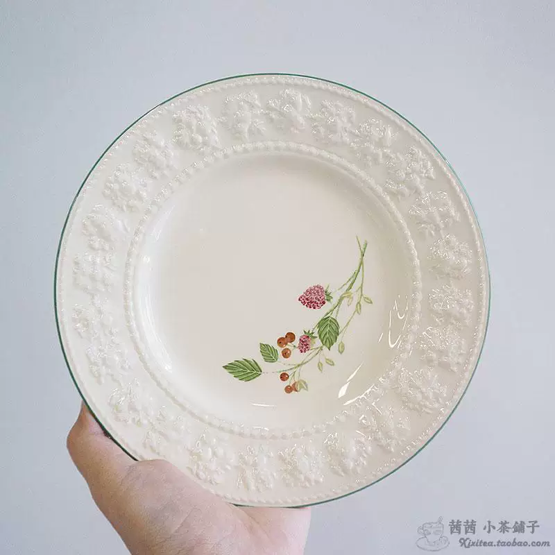Spot WedgwoodFestivity Raspberry Relief Series Date Disc Discudits 20/27 Gift Box 20/27