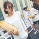 Hồng Kông phong cách đàn ông và phụ nữ thể thao và giải trí phù hợp với mùa hè 2018 mới thời trang hai mảnh sinh viên Hàn Quốc vài trường đồng phục mùa hè