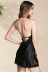 Quý bà sling váy ngủ mùa hè mỏng lụa tơ tằm lụa backless vui vẻ cám dỗ đồ ngủ gợi cảm phụ nữ váy mùa hè - Đêm đầm đầm nữ de thương Đêm đầm