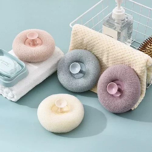 Sucker Ball Ball Sponge Bounge Loofahs сетки Pouf Massage