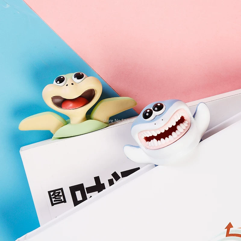 [3D стерео мультфильм маркер животное закладки оригинал милый кот]