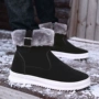 Giày mùa đông ngoài trời 2018 giày tuyết mùa đông giày nam cotton cao eo ấm áp cộng với áo len cashmere móc bông ủng mùa đông cao giúp giày thể thao bitis