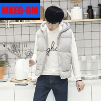 2019 gió Hồng Kông siêu thấm lửa cotton vest nam những người yêu thích mùa xuân và mùa xuân Hàn Quốc phiên bản áo khoác không tay nam - Áo thể thao áo khoác thể thao nam nike