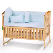 Giường cũi xung quanh giường cũi cung cấp bộ sáu mảnh gồm chín bộ LFW500 - Giường trẻ em / giường em bé / Ghế ăn