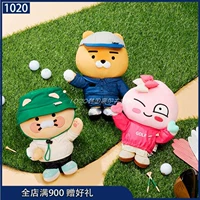 Корея купил обложку для гольф -клуба Kakao 23 Summer Golf Cartoon Cute № 1 деревянный клуб обложка