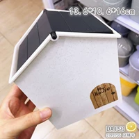 Японский импортный креативный настольный домик, пластиковое маленькое модное мусорное ведро